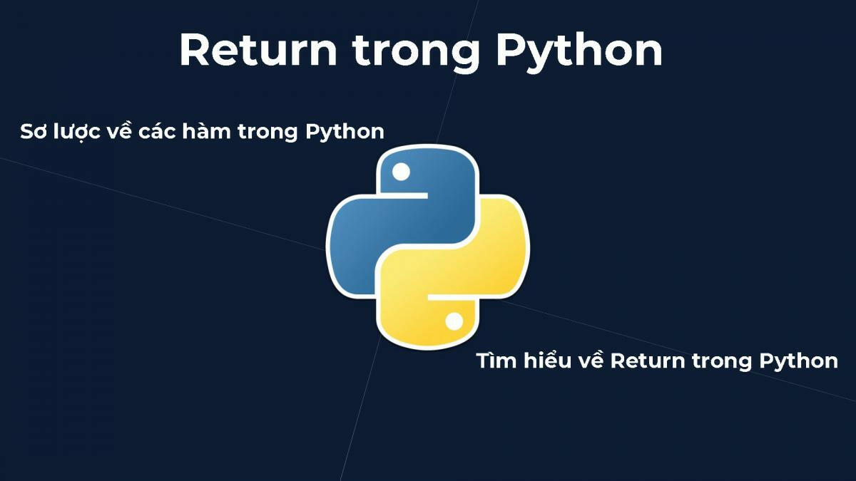 Trong Python, một hàm có thể trả về một giá trị qua tên của nó nếu như có lệnh