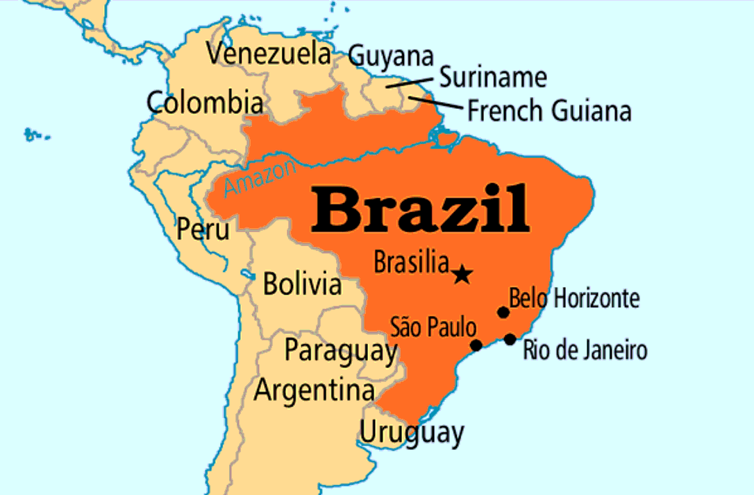 Theo Hiệp ước Tordesillas về châu Mỹ Latinh, vùng đất ngày nay là Brazil thuộc quyền kiểm soát của quốc gia nào trong thời Trung đại?
