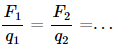 Ba điện tích q giống nhau được đặt cố định tại ba đỉnh của một tam giác đều cạnh a (ảnh 6)