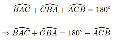 Bài 12: Tổng các góc trong một tam giác