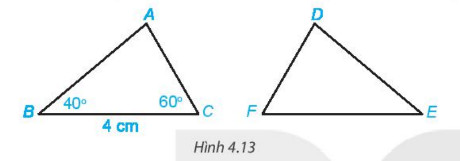 Bài 13: Hai tam giác bằng nhau. Trường hợp bằng nhau thứ nhất của tam giác