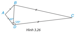 Bài 3.11 trang 56 SGK Toán 8 Tập 1 Kết nối tri thức