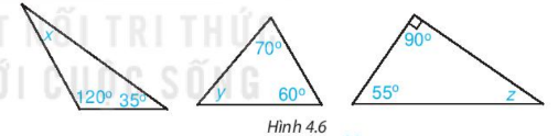 Bài 4.1 trang 62 SGK Toán 7 Tập 1 Kết nối tri thức
