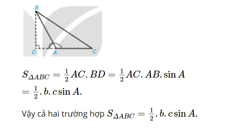 Bài 6: Hệ thức lượng trong tam giác