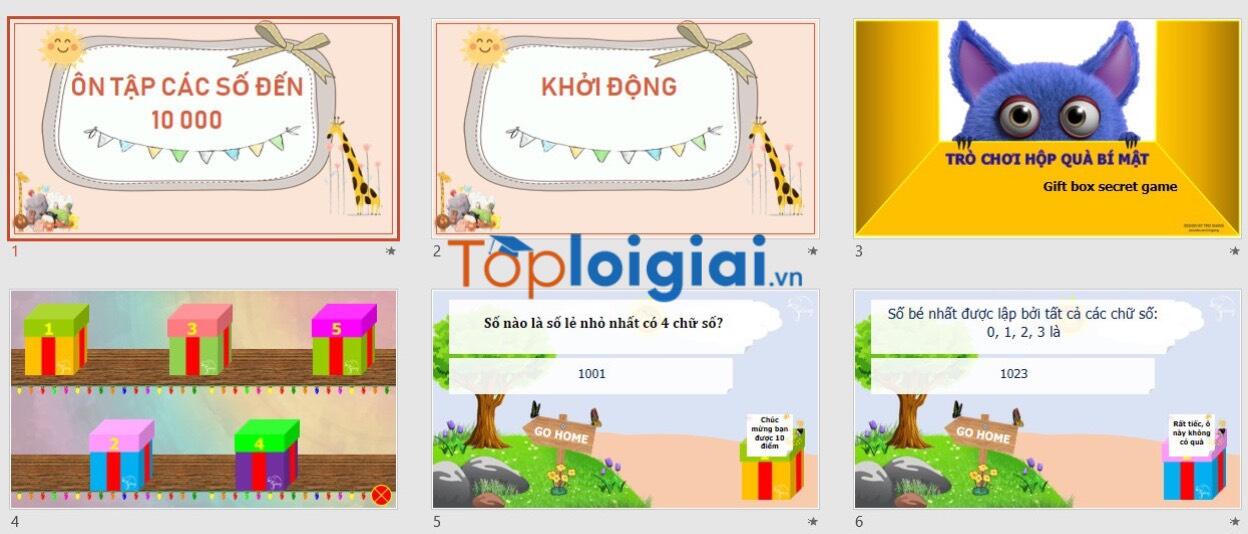 Bài giảng điện tử Powerpoint Toán 4 Sách Chân trời sáng tạo (2023-2024) 