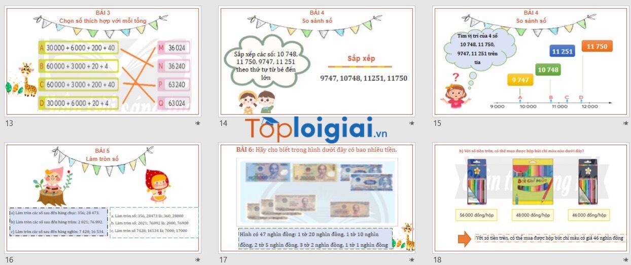 Bài giảng điện tử Powerpoint Toán 4 Sách Chân trời sáng tạo (2023-2024) 