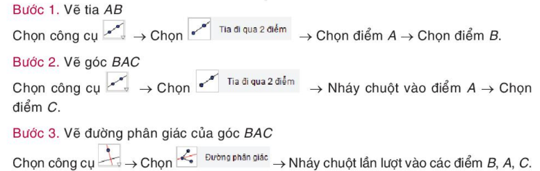 Bài: Vẽ hình đơn giản với phần mềm Geogebra