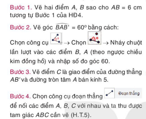 Bài: Vẽ hình đơn giản với phần mềm Geogebra