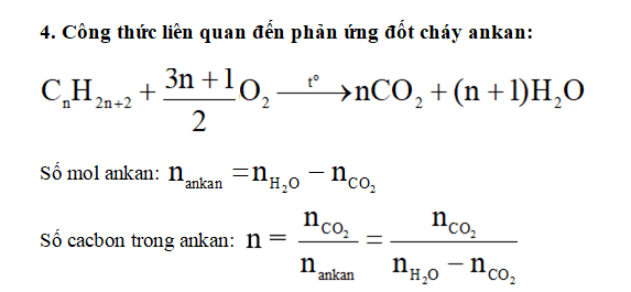 Các công thức hóa học cần nhớ lớp 11 (ảnh 6)