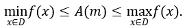 • Bước 3. Dựa vào bảng biến thiên xác định giá trị của tham số A(m) sao cho đường thẳng y=A(m) cắt đồ thị hàm số y=f(x).