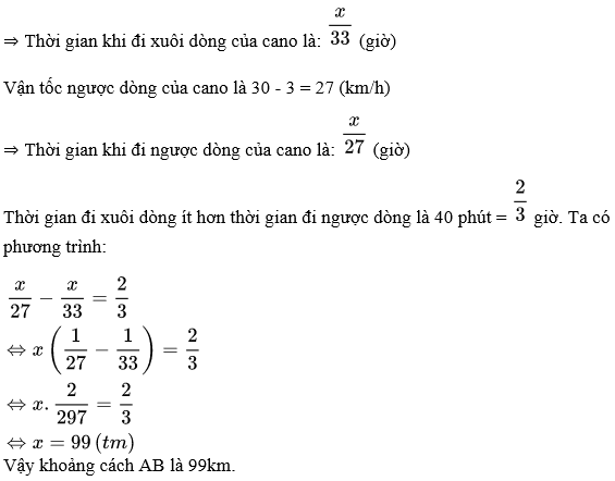 Các dạng giải bài toán bằng cách lập phương trình (ảnh 7)