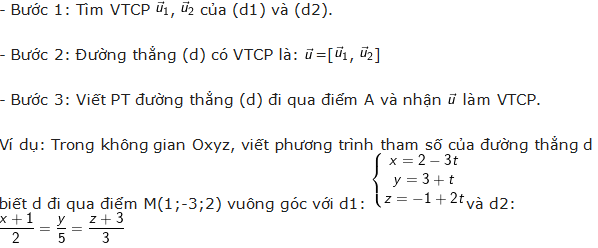 Các dạng toán về phương trình đường thẳng trong không gian (ảnh 20)