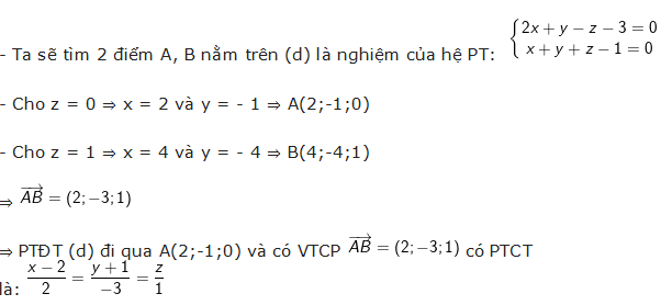 Các dạng toán về phương trình đường thẳng trong không gian (ảnh 23)