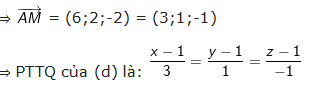 Các dạng toán về phương trình đường thẳng trong không gian (ảnh 31)
