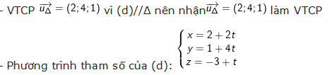 Các dạng toán về phương trình đường thẳng trong không gian (ảnh 17)