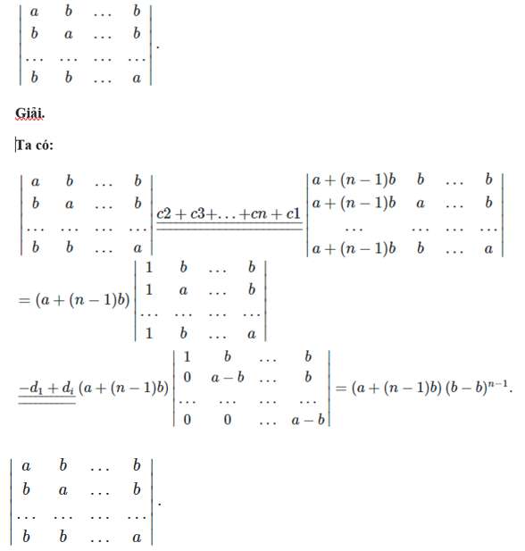Các phương pháp tính định thức của ma trận hay nhất (ảnh 4)