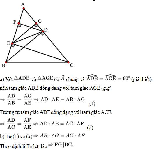 [CHUẨN NHẤT] Các trường hợp đồng dạng của tam giác vuông (ảnh 9)