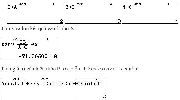 Cách bấm máy tính rút gọn biểu thức lượng giác (ảnh 17)