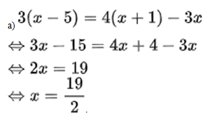 Hướng dẫn giải bài tập phương trình đưa về dạng ax+b=0 (ảnh 11)