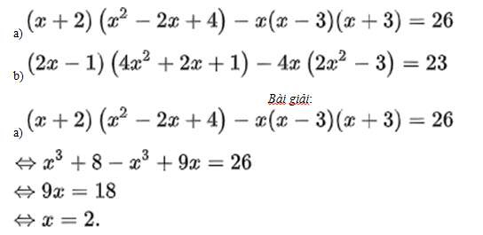 Hướng dẫn giải bài tập phương trình đưa về dạng ax+b=0 (ảnh 13)