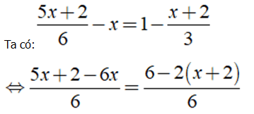 Hướng dẫn giải bài tập phương trình đưa về dạng ax+b=0 (ảnh 16)