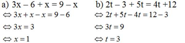 Hướng dẫn giải bài tập phương trình đưa về dạng ax+b=0 (ảnh 2)