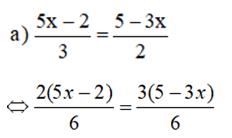 Hướng dẫn giải bài tập phương trình đưa về dạng ax+b=0 (ảnh 6)