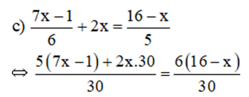 Hướng dẫn giải bài tập phương trình đưa về dạng ax+b=0 (ảnh 8)
