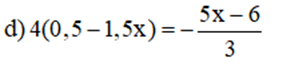 Hướng dẫn giải bài tập phương trình đưa về dạng ax+b=0 (ảnh 9)