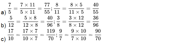 Cách giải bài tập quy đồng mẫu số lớp 4 (ảnh 5)