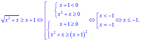Cách giải bất phương trình chứa căn bậc hai hay nhất (ảnh 8)