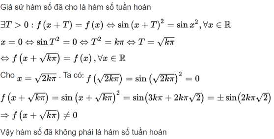 Cách tìm chu kì của hàm số lượng giác (ảnh 4)