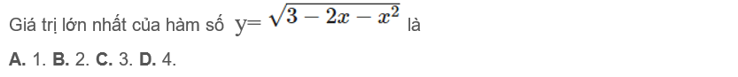 [CHUẨN NHẤT]    Cách tìm giá trị lớn nhất, nhỏ nhất của hàm số (hình 6)