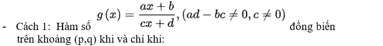 [CHUẨN NHẤT] Cách tìm m để hàm số đồng biến trên khoảng (ảnh 3)