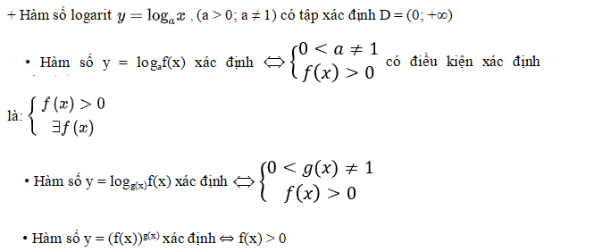 [CHUẨN NHẤT] Cách tìm tập xác định của hàm số mũ, lũy thừa, logarit (ảnh 7)