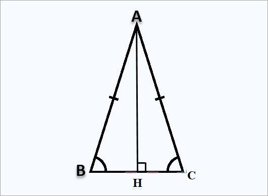 Cách tính chiều cao hình tam giác