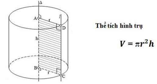 Cách tính thể tích hình trụ hay nhất (ảnh 3)