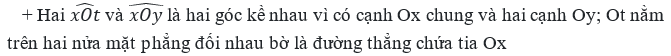 Cách vẽ góc kề bù để giải toán hình học? (ảnh 19) 