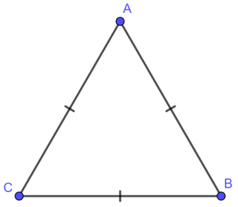 Cách vẽ tam giác đều hay nhất
