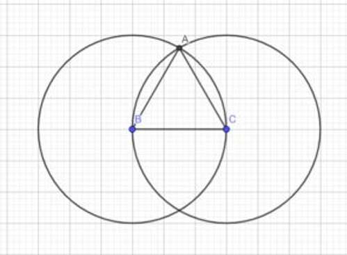 Cách vẽ tam giác đều hay nhất (ảnh 4)