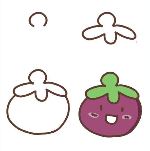 Cách vẽ trái cây dễ thương nhất (ảnh 5)