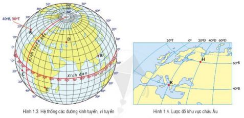 [Cánh Diều] Giải Địa lí 6 Bài 1. Hệ thống kinh vĩ tuyến. Tọa độ địa lí của một địa điểm trên bản đồ (ngắn nhất) ảnh 3