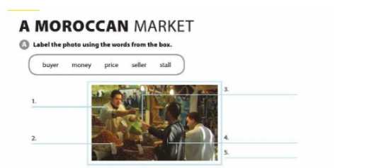 [Cánh diều] Giải Tiếng Anh 6 Unit 8: A moroccan market (Ảnh 2)