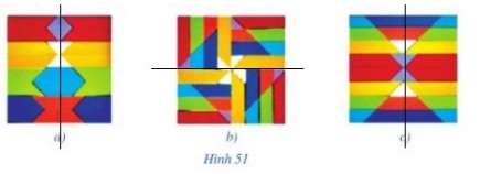 [Cánh diều] Giải Toán 6 Bài 5: Hình có trục đối xứng (ảnh 8)