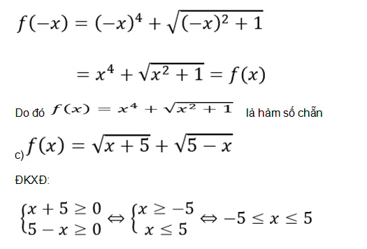 Chứng minh y=cosx là hàm số chẵn chính xác nhất (ảnh 4)