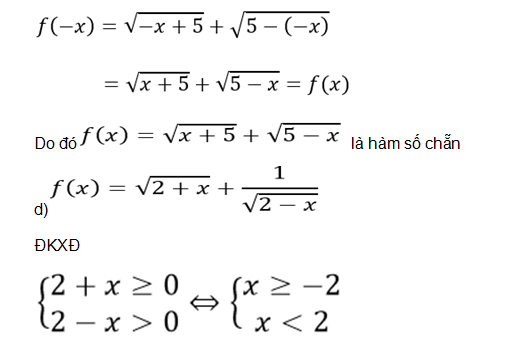 Chứng minh y=cosx là hàm số chẵn chính xác nhất (ảnh 5)