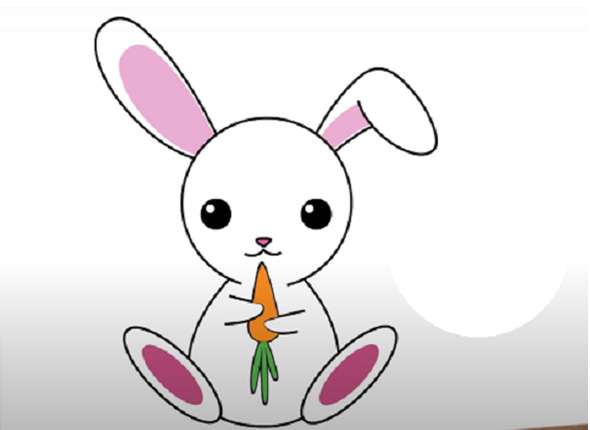 Con thỏ tô màu gì? (ảnh 3)