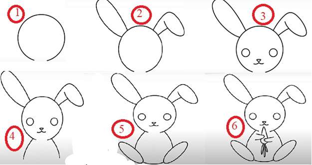 Con thỏ tô màu gì? (ảnh 4)