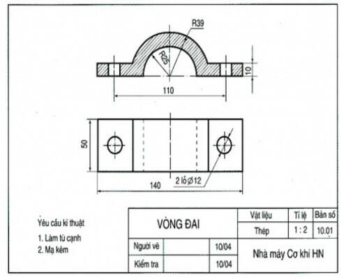Soạn Công nghệ 8 Chân trời sáng tạo Bài 1: Tiêu chuẩn trình bày bản vẽ kĩ thuật