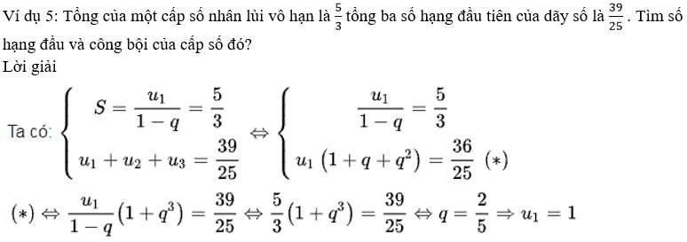 Công thức cấp số nhân lùi vô hạn? (ảnh 11)